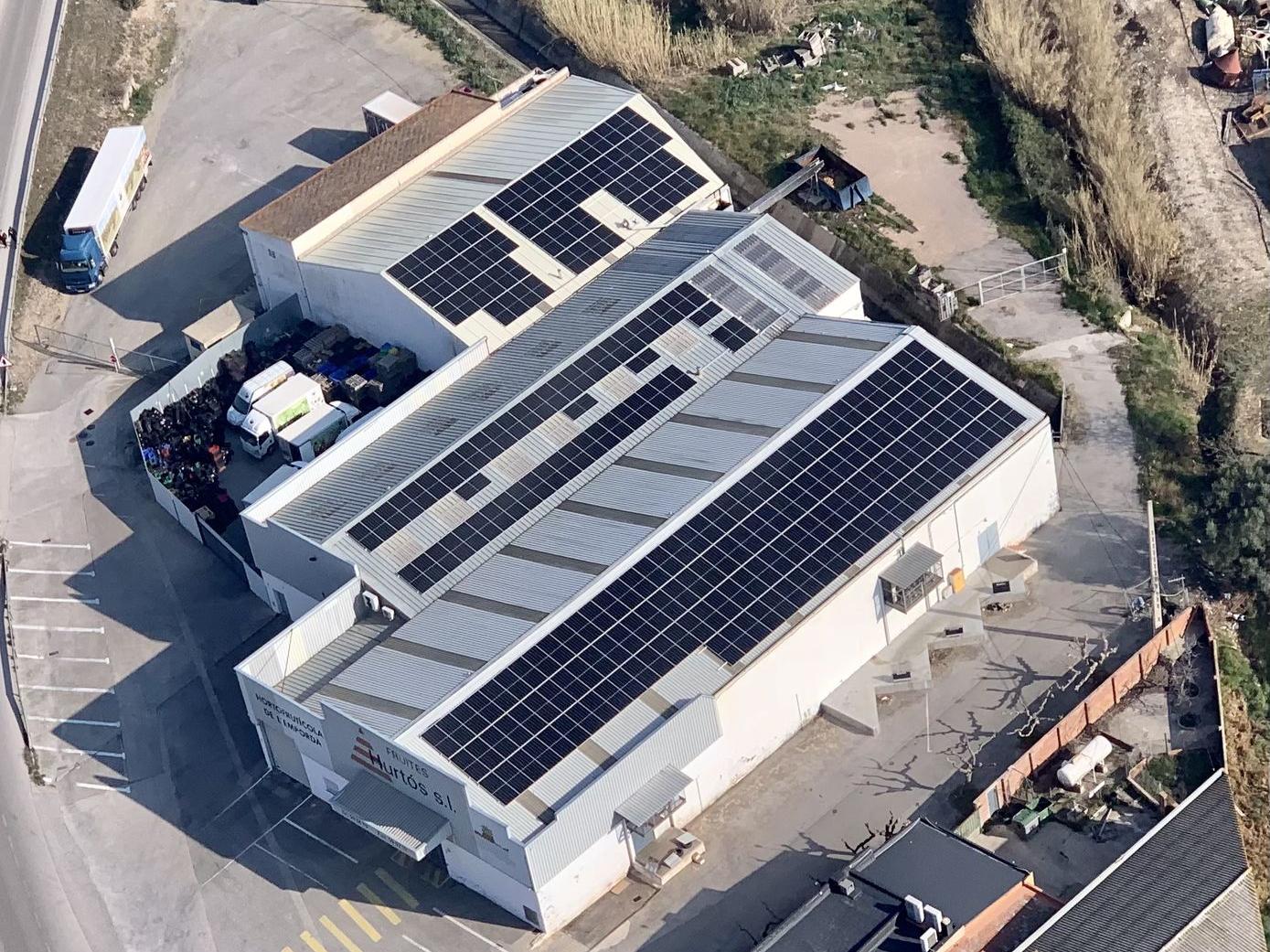 Instal·lació Fruites Hurtós  100 kW